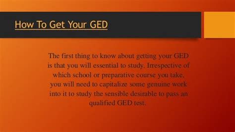 is getting your ged bad